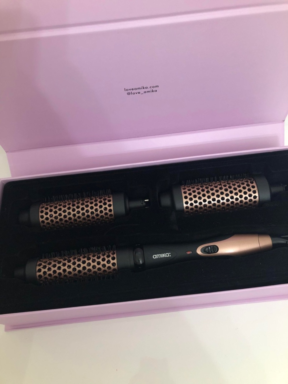 amika Heated Round Brush
